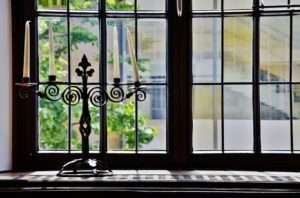 accoya wood traditional french window