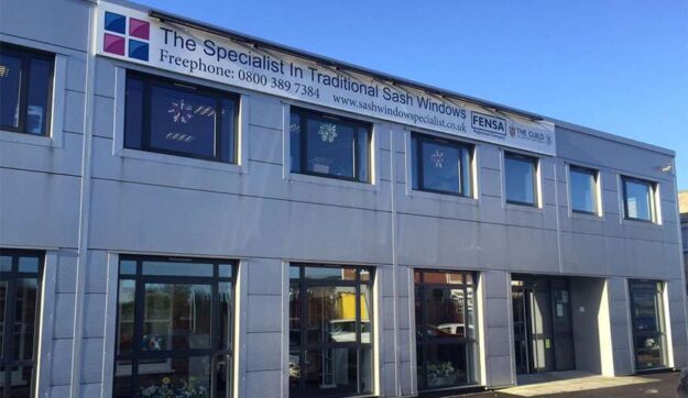 The Specialist in Traditional Sash Windows Showroom, Guildford The Specialist in Traditional Sash Windows Showroom, Guildford