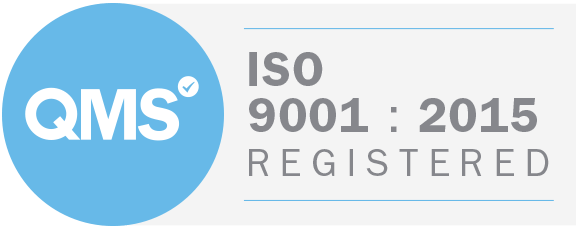 iso-9001-2015-badge-white Badge for ISO 9001 Registered Companies