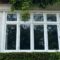 Traditional wooden casement windows